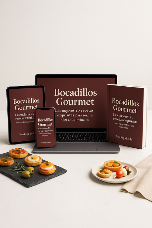 Bocadillos Gourmet: Las mejores 25 Recetas Exquisitas para Sorprender a tus Invitados